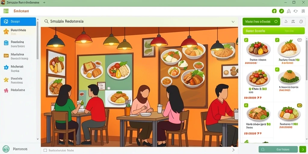 Tampilan antarmuka pengguna yang menarik dan mudah digunakan.