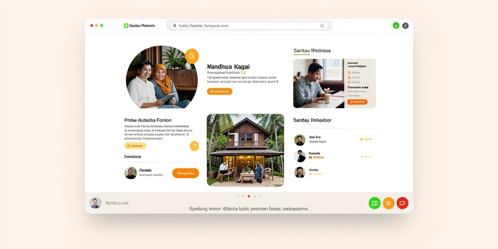 Tampilan antarmuka yang user-friendly dan menarik.
