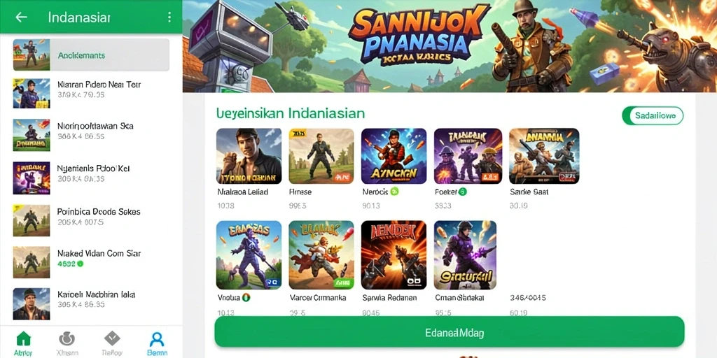 Tampilan antarmuka yang menarik dan user-friendly.