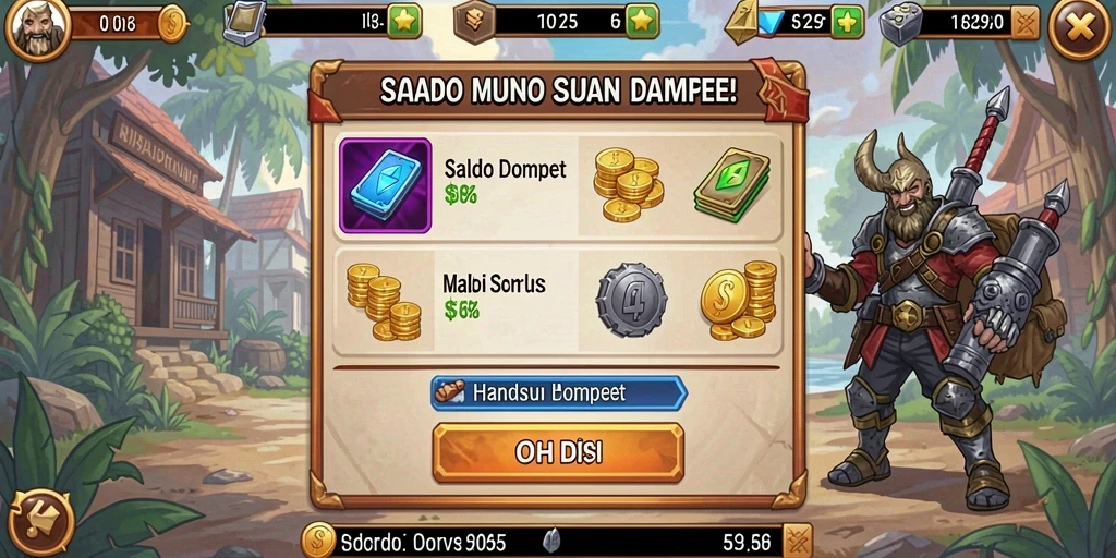 Tampilan antarmuka yang modern dan menarik.