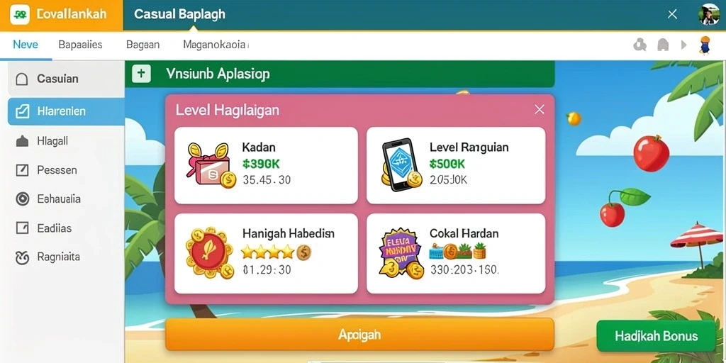 Antarmuka pengguna yang menarik dan responsif.