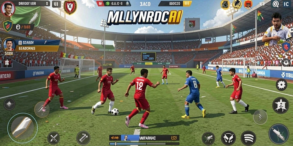 Tangkapan layar menunjukkan antarmuka pengguna yang menarik.