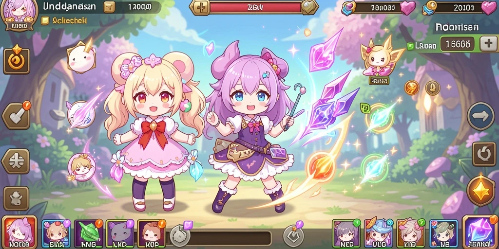 Tangkapan layar menunjukkan karakter baru dalam game.