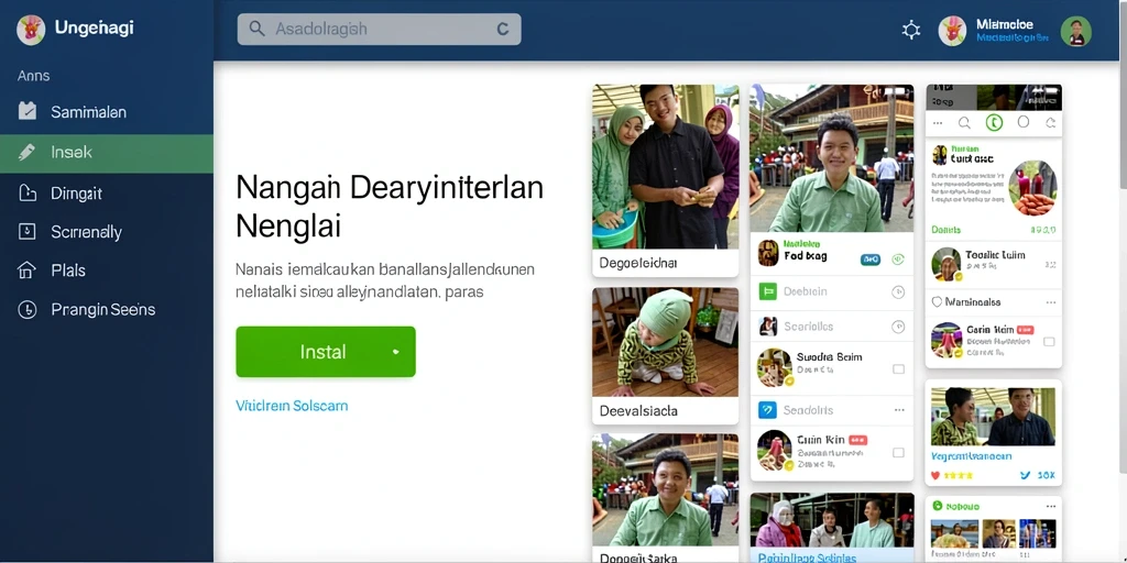 Tampilan antarmuka yang bersih dan mudah dinavigasi.