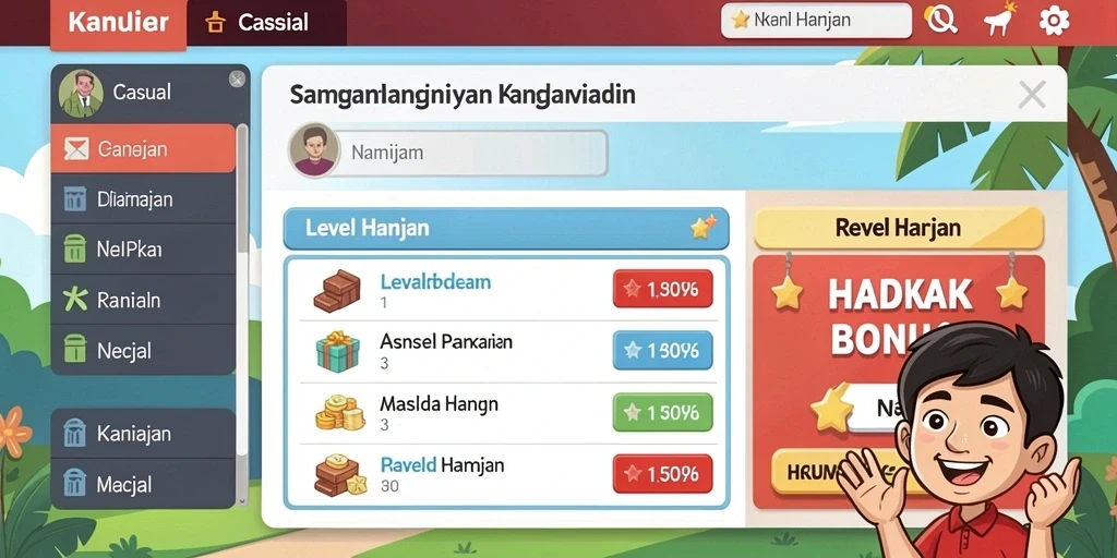 Tampilan antarmuka yang intuitif dan ramah pengguna.