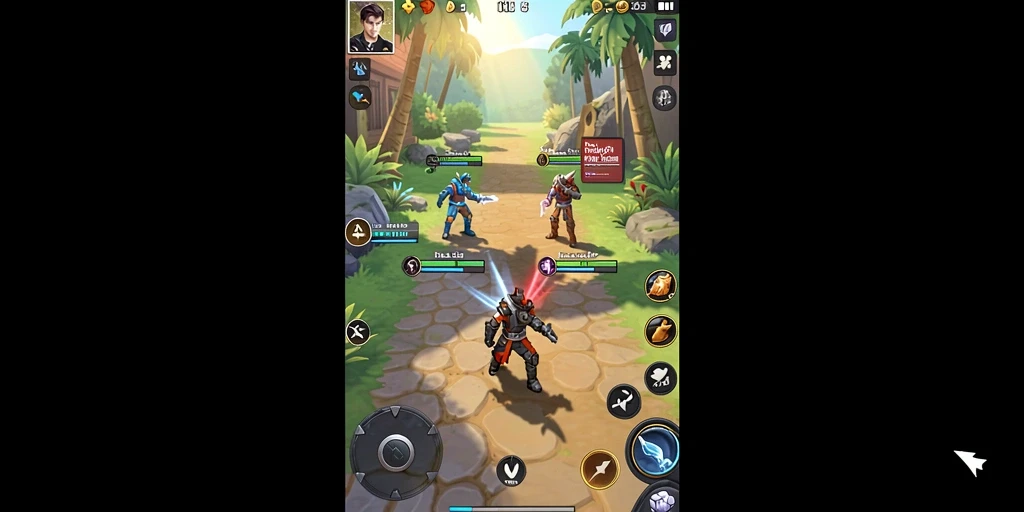Tampilan awal game MPO08 yang menarik.