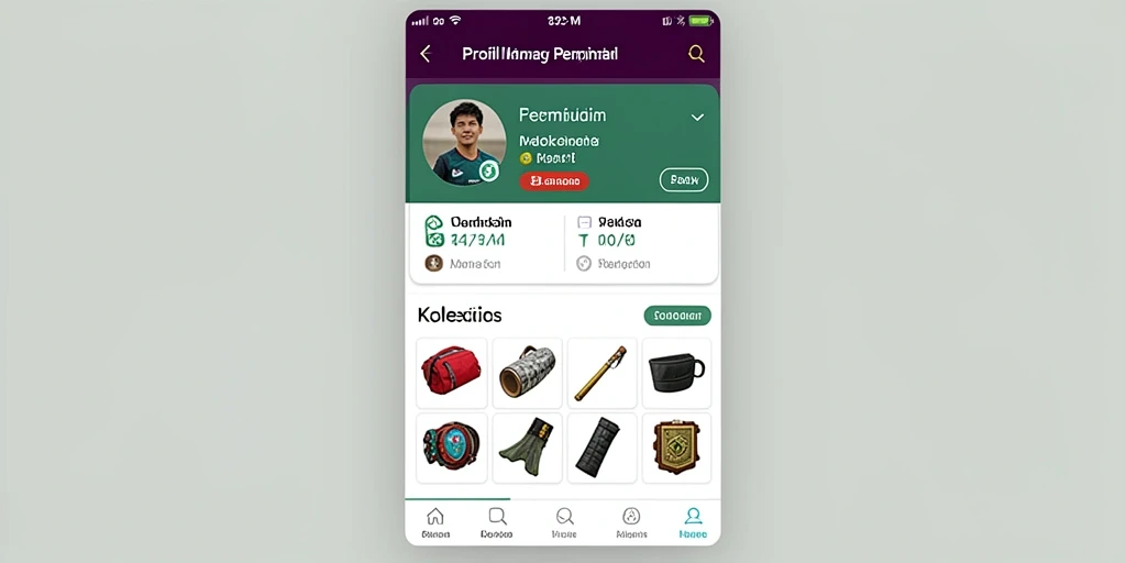 Tampilan antarmuka pengguna yang menarik dan intuitif.