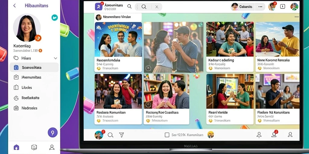 Tampilan antarmuka intuitif dan mudah dinavigasi.