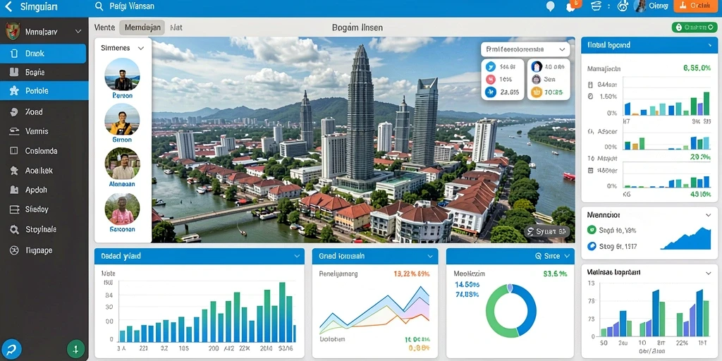 Tampilkan karakter utama yang siap beraksi.