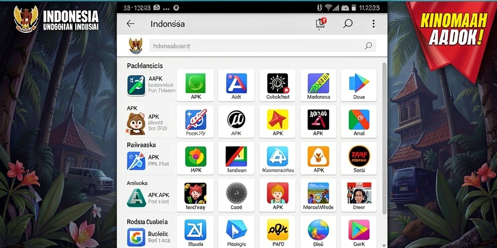 Tampilan antarmuka yang cantik dan user-friendly.