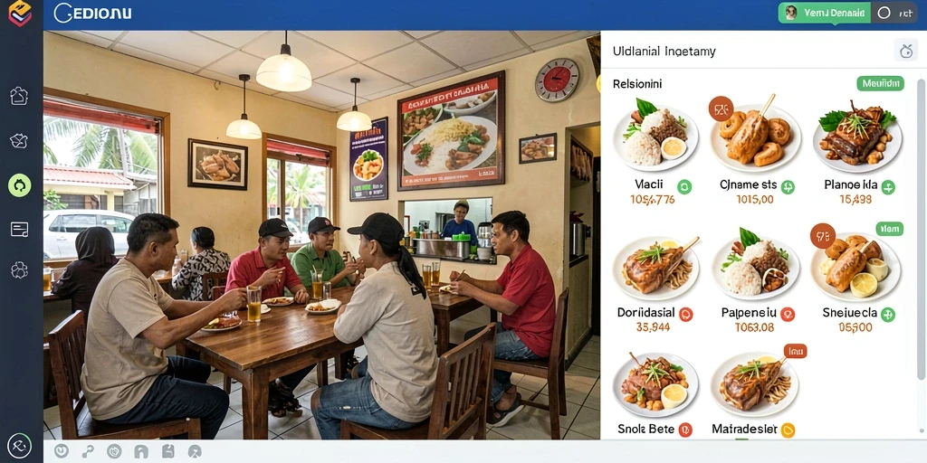 Tampilan awal yang menarik untuk memulai petualangan.