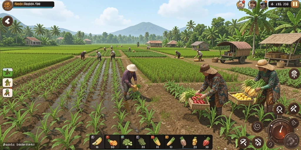 Screenshot fitur permainan yang menarik.