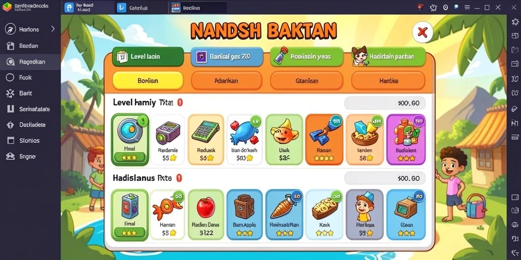 Tampilan antarmuka yang menarik dan intuitif.